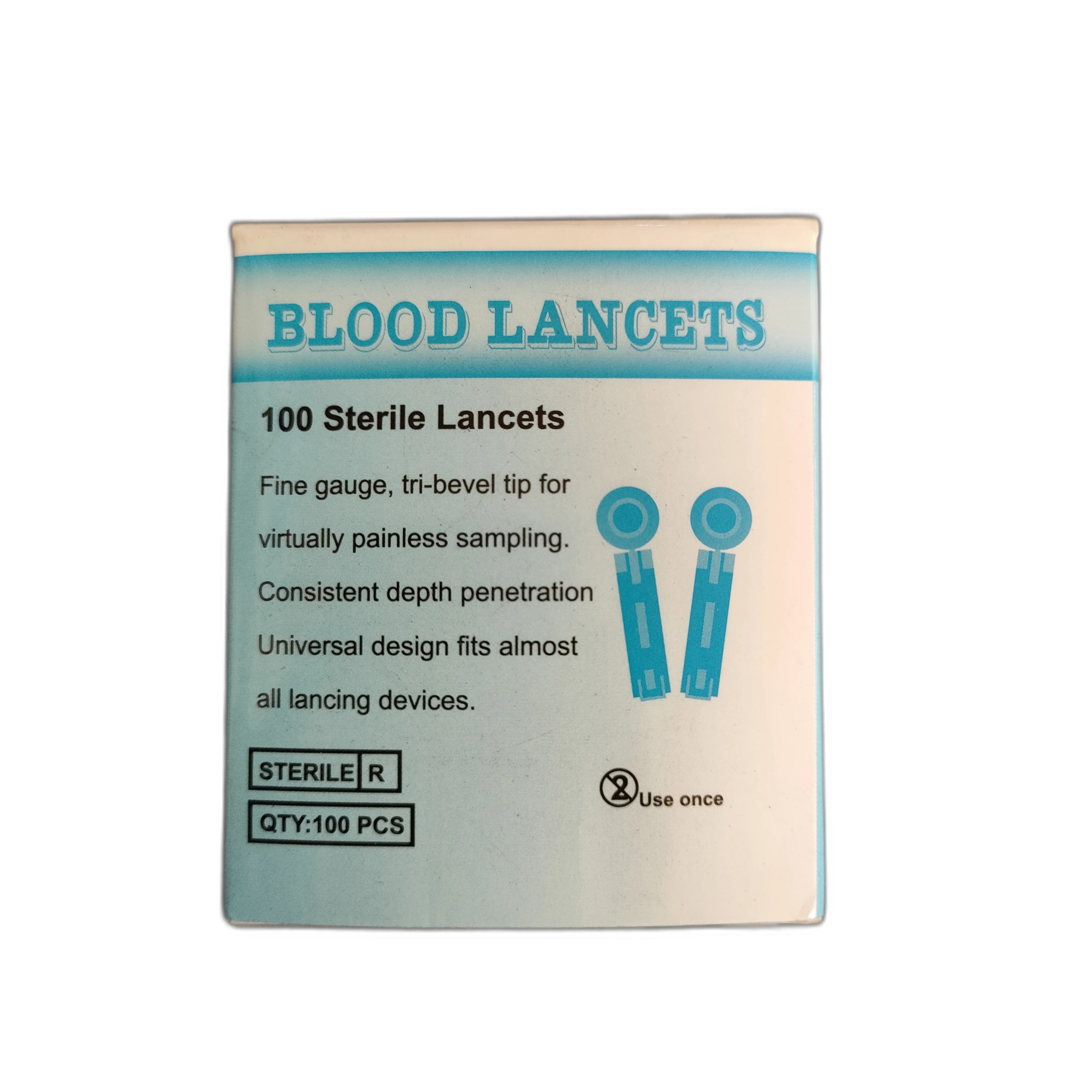 Blood Lancets 100 sterile lancets per box - PRONETH PHARMA PHARMACY