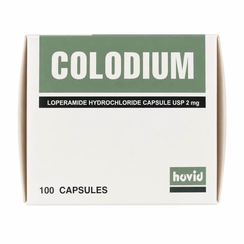 Colodium Loperamide hydrochloride 2 mg capsule - Preah Chan Tep Pharmacy