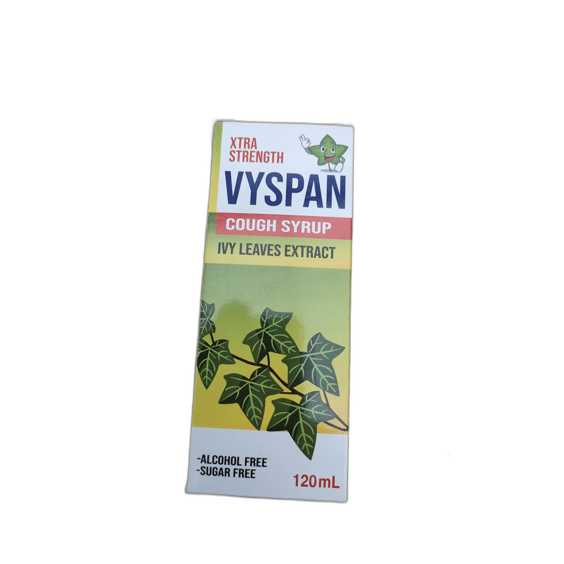 Vyspan Xtra Strength Cough Syrup 120 ml - PHARMARCY DARA RAKSMEY KOK CHAMBOK