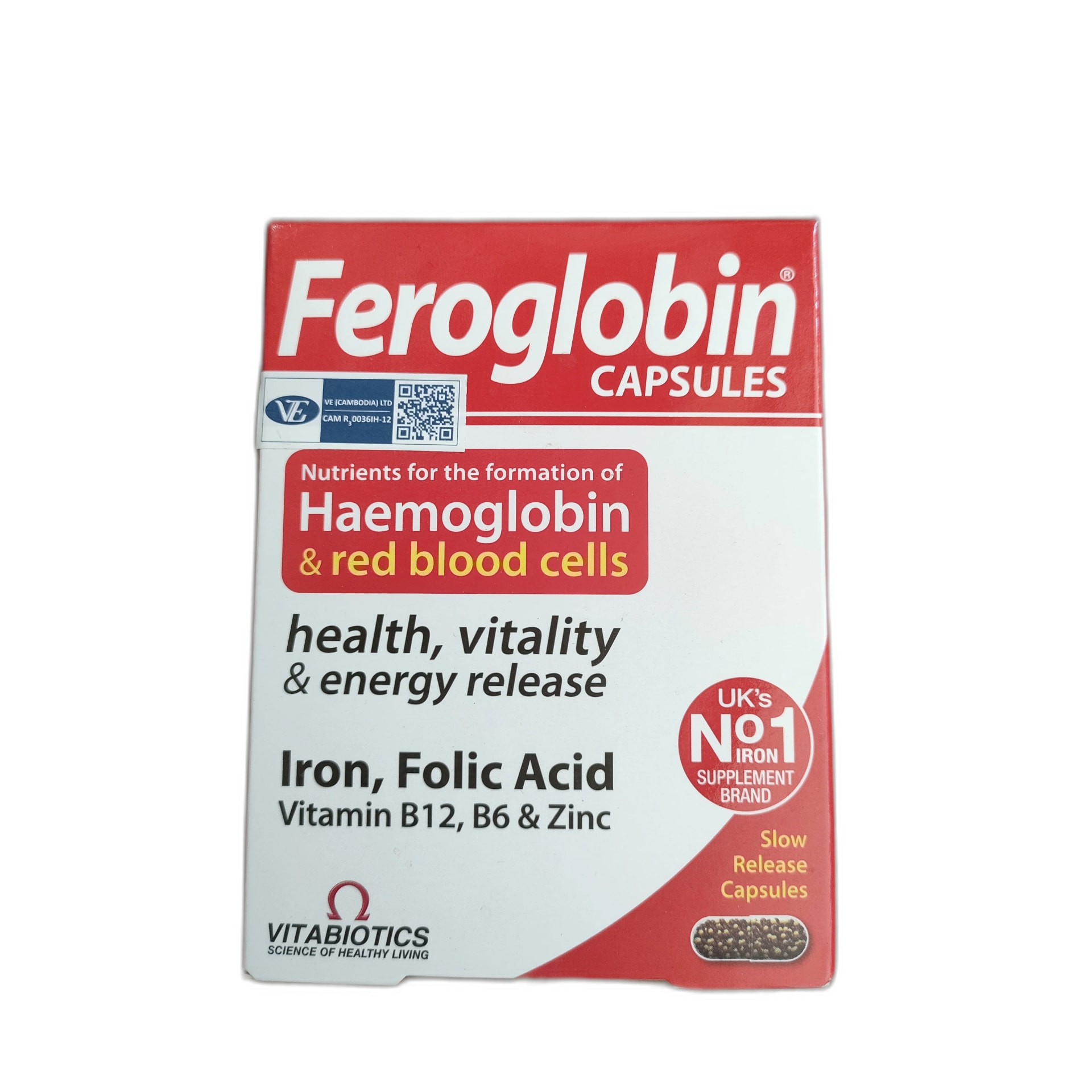 Feroglobin Capsules - ឱសថស្ថាន សិរីមង្គលថ្មី