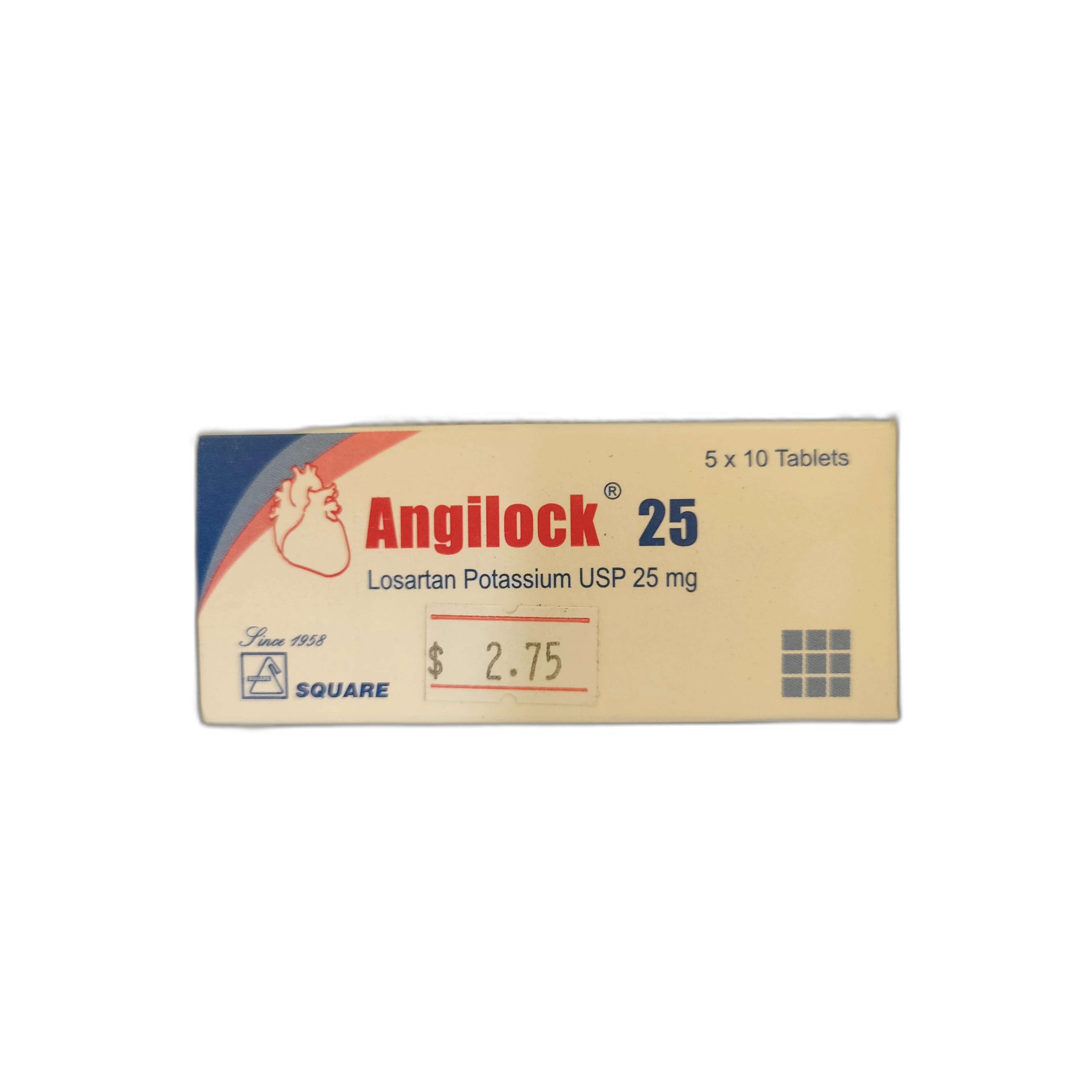 Angilock 25 25 mg - PRONETH PHARMA PHARMACY