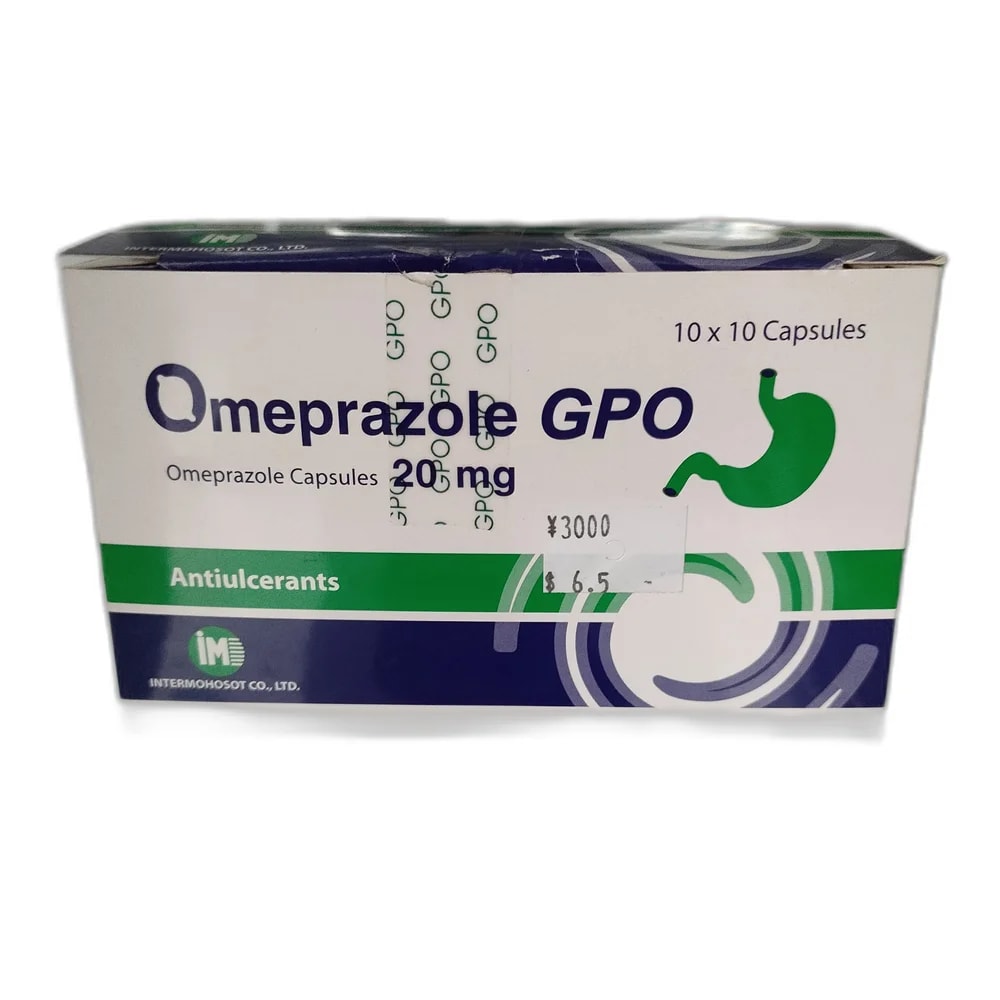 Omeprazole GPO 20 mg - PHARMACY PONLEU AOSOT