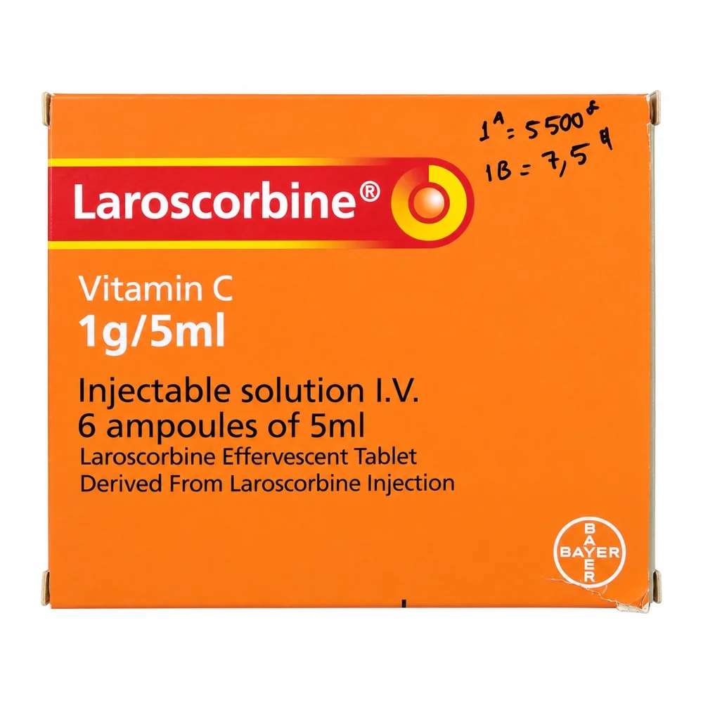 Laroscorbine 1 g / 5 ml - Sann Sopheachenda Pharmacy
