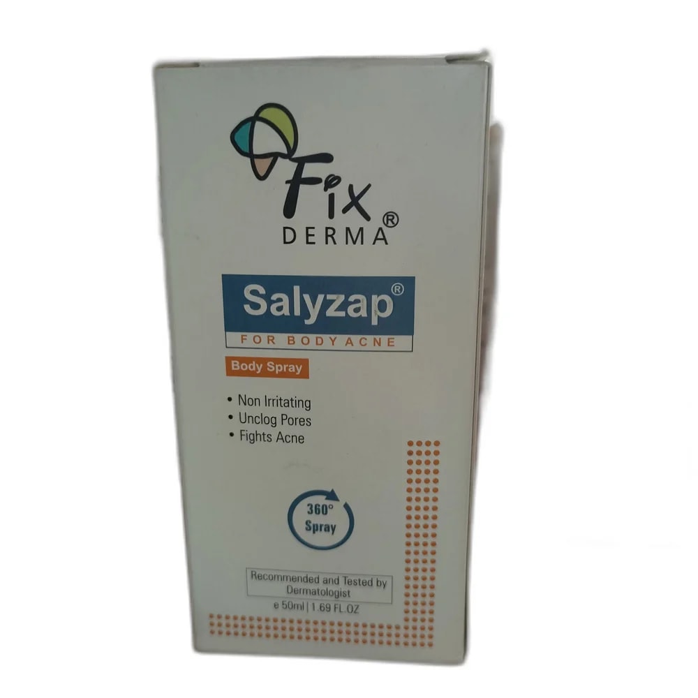 Fixderma Salyzap Body Spray 50 ml - MEY PHARMA PHARMACY