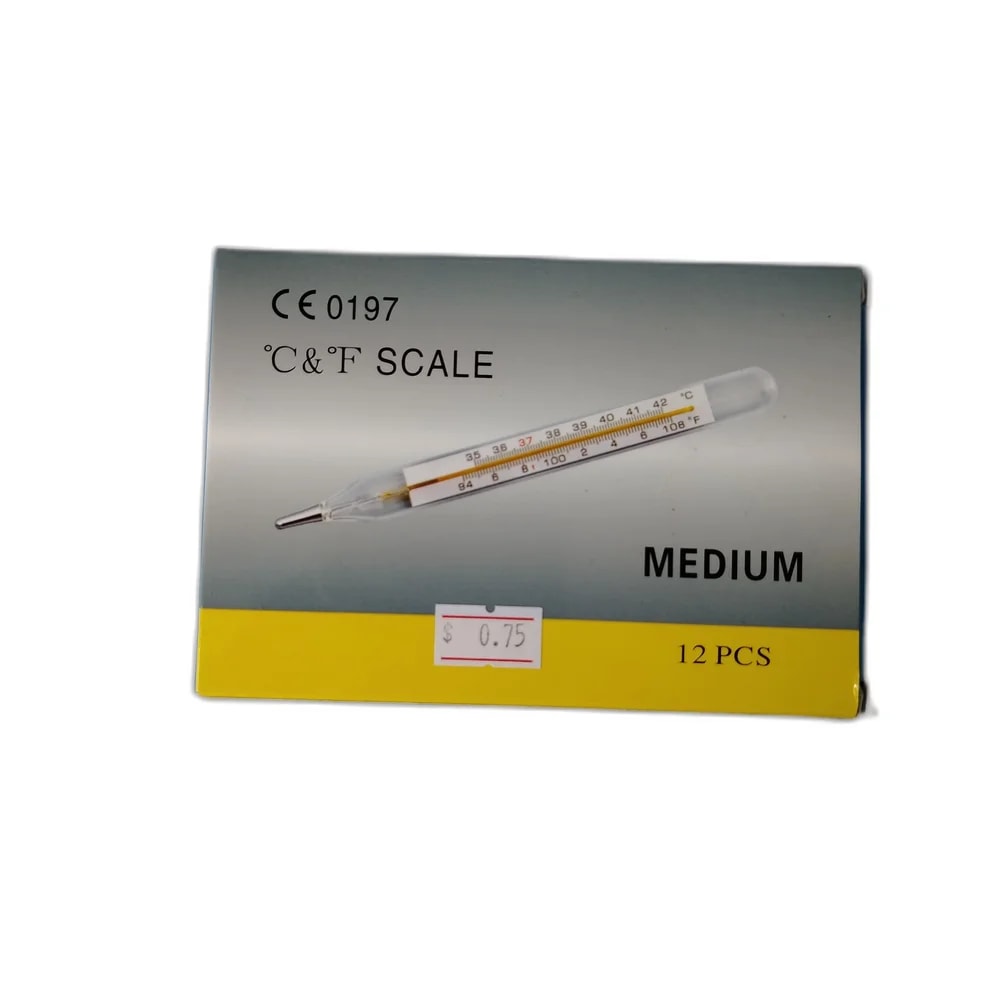 Clinical Thermometer (°C & °F Scale, Medium) Not available - PHARMACIE RATANAK