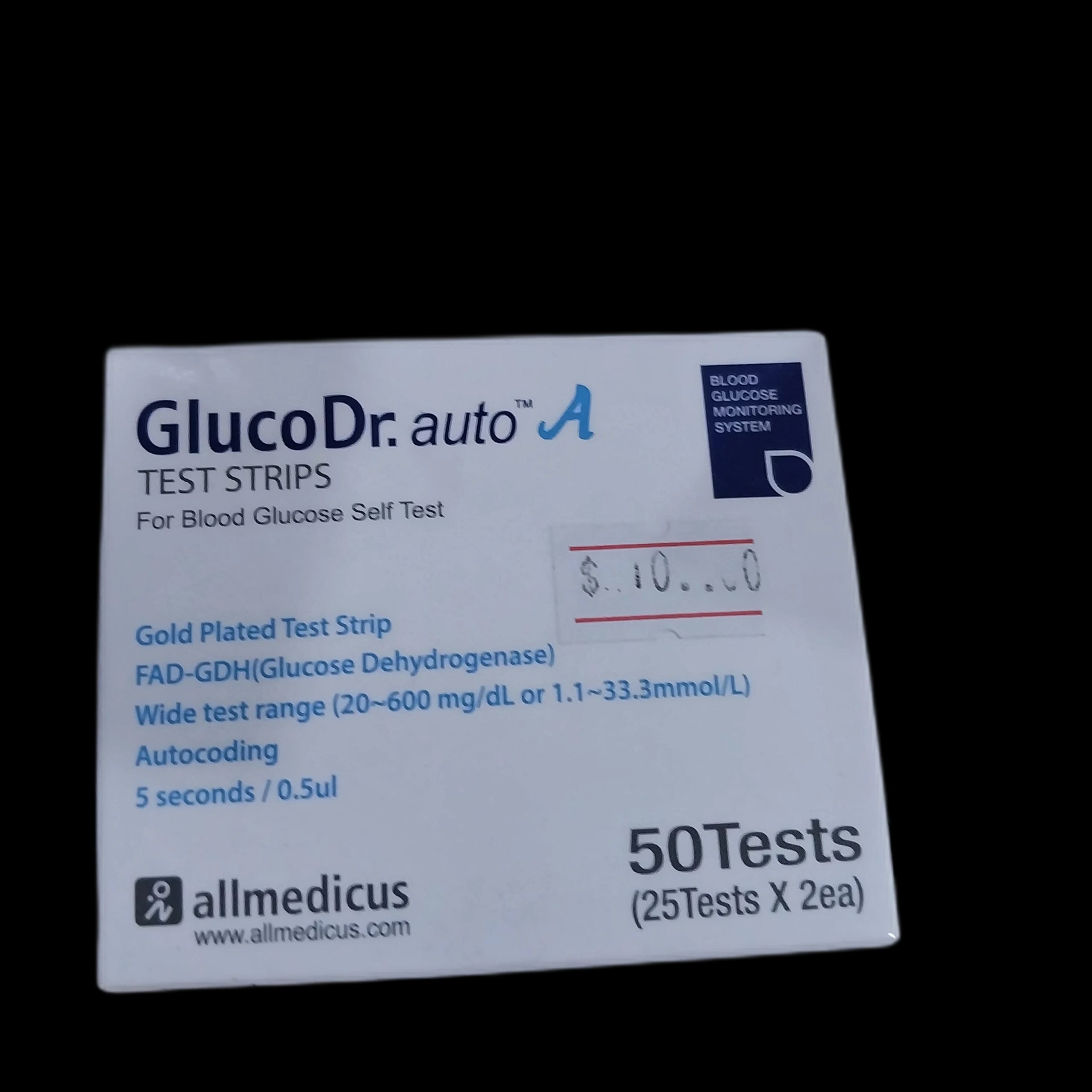 GlucoDr Auto A Test Strips N/A - ឱសថស្ថានព្រះខ័នពេជ្រ