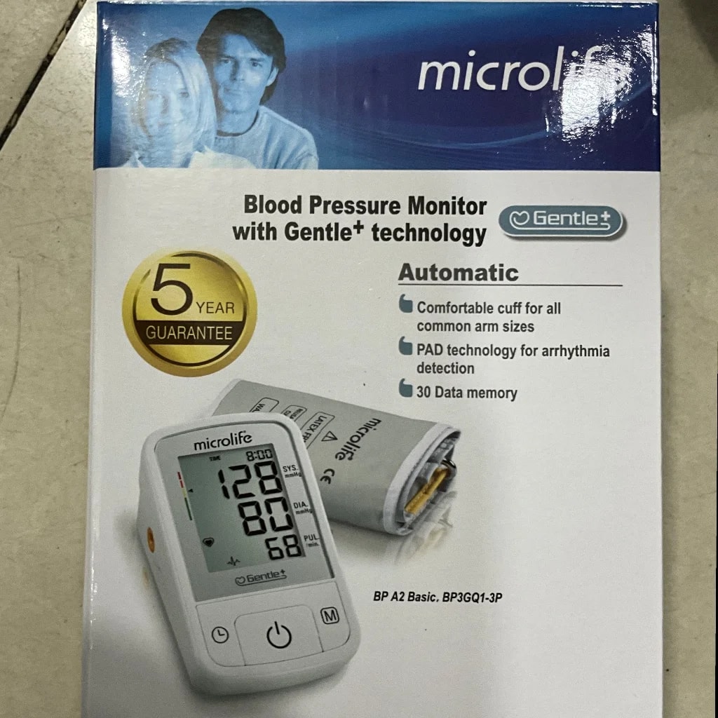 Blood pressure Monitor with Gentle +Techology - PONLEU DOUNG DARA PHARMACY
