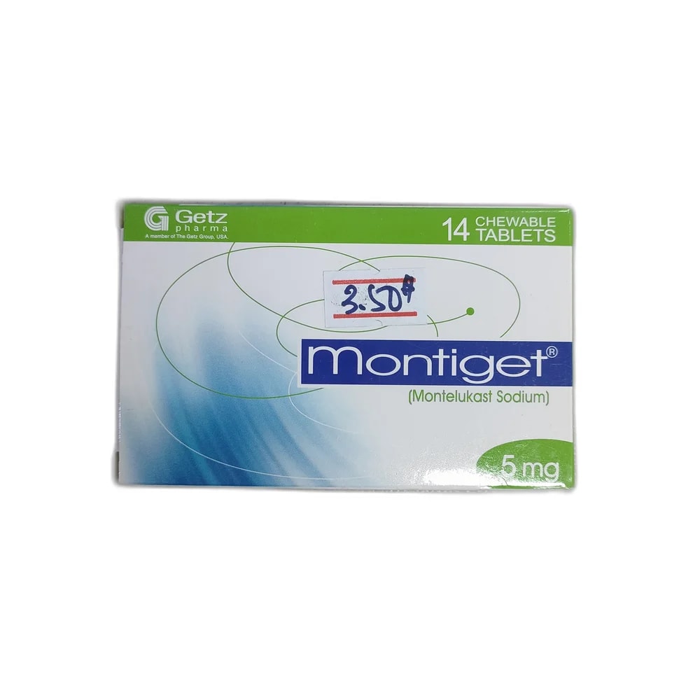 Montiget 5 mg - Depot de Pharmacie B Rotha