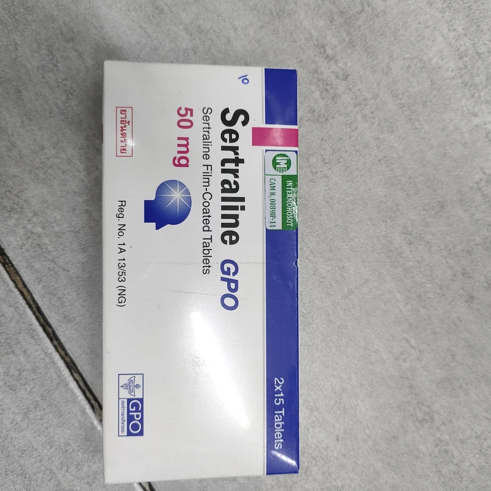 Sertraline GPO 50 mg 50 mg - Depot De Pharmacie "A" Kim Houy