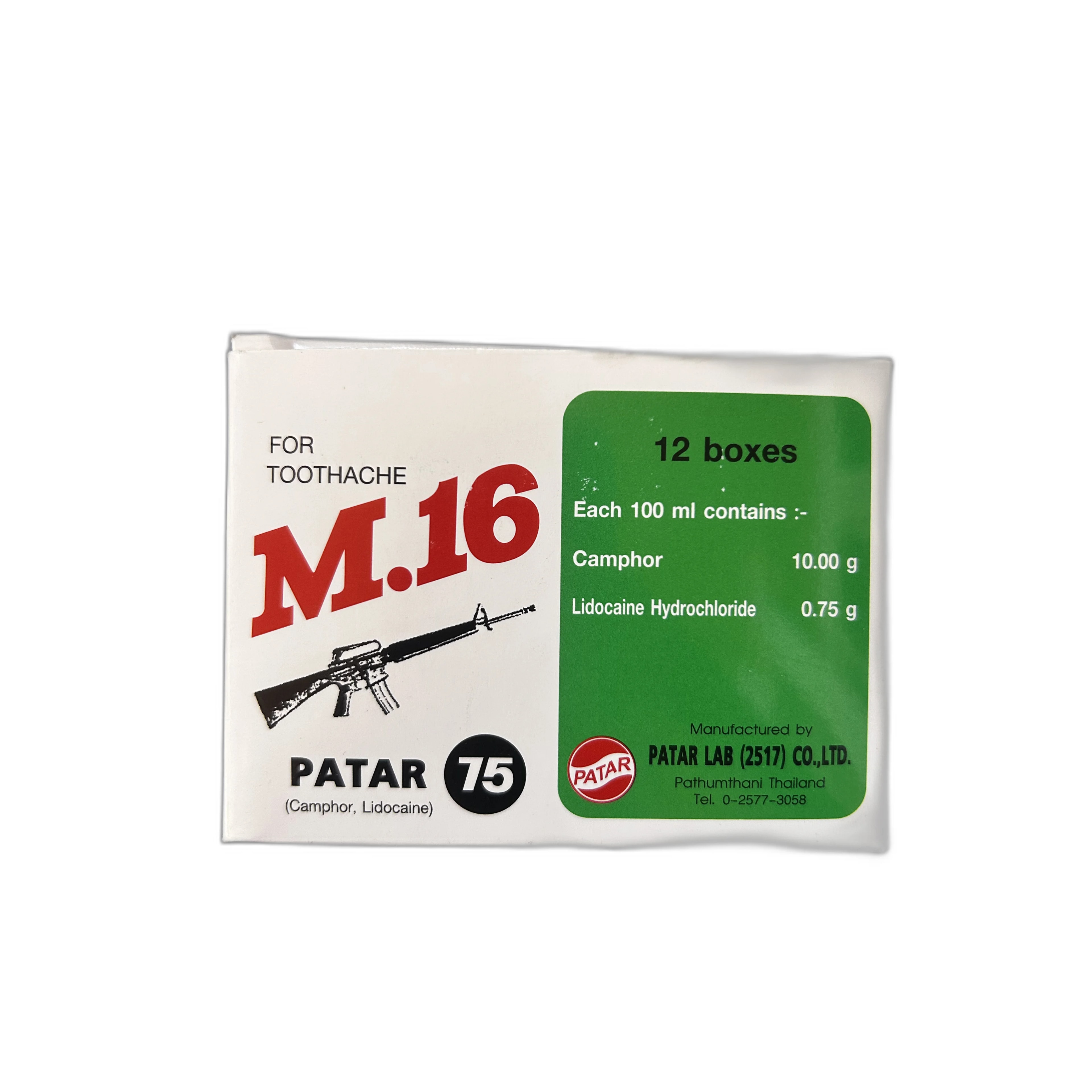 M.16 Patar 75 100 mL - PRONETH PHARMA PHARMACY
