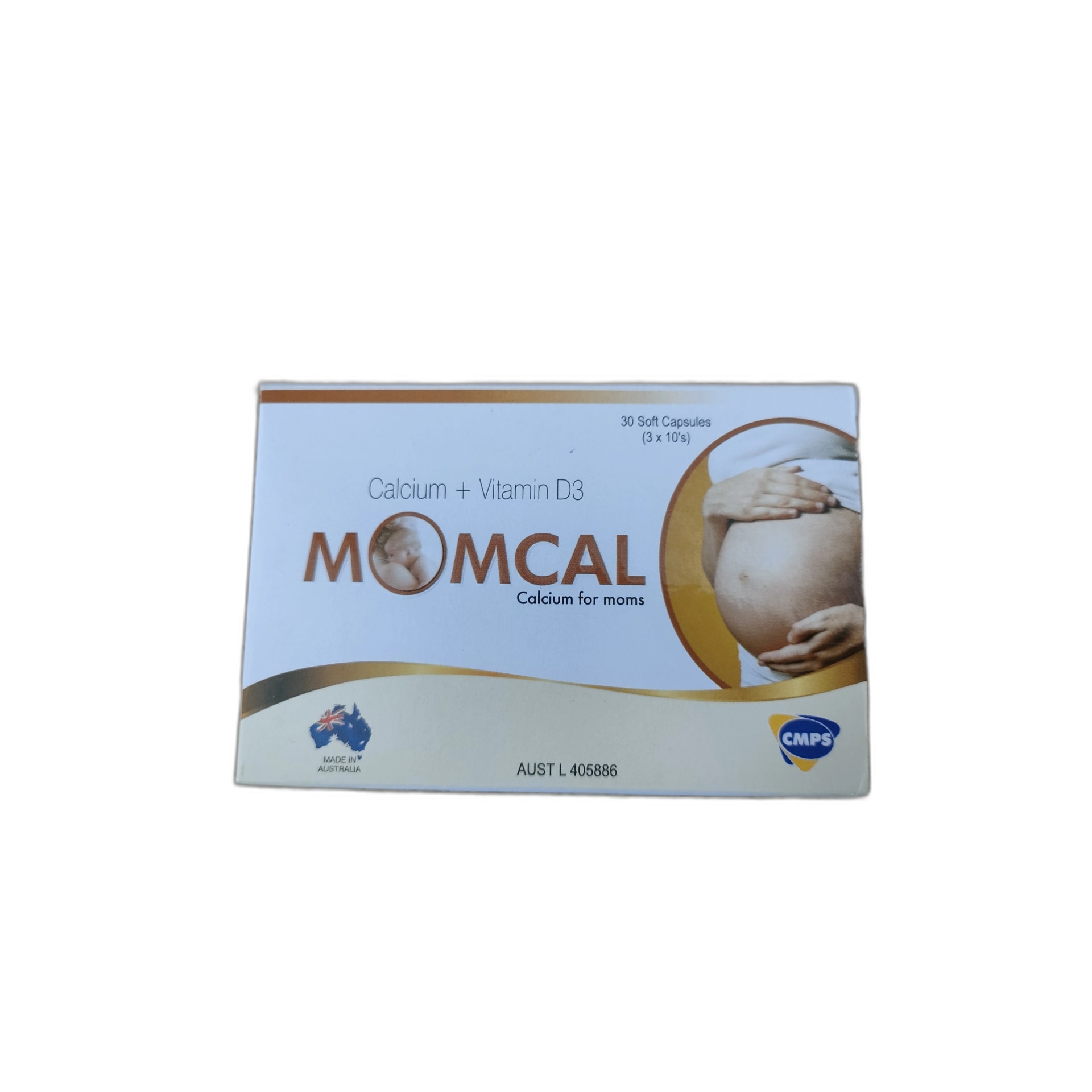 MOMCAL Calcium Vitamin D3 Calcium + Vitamin D3 - PHARMARCY DARA RAKSMEY KOK CHAMBOK