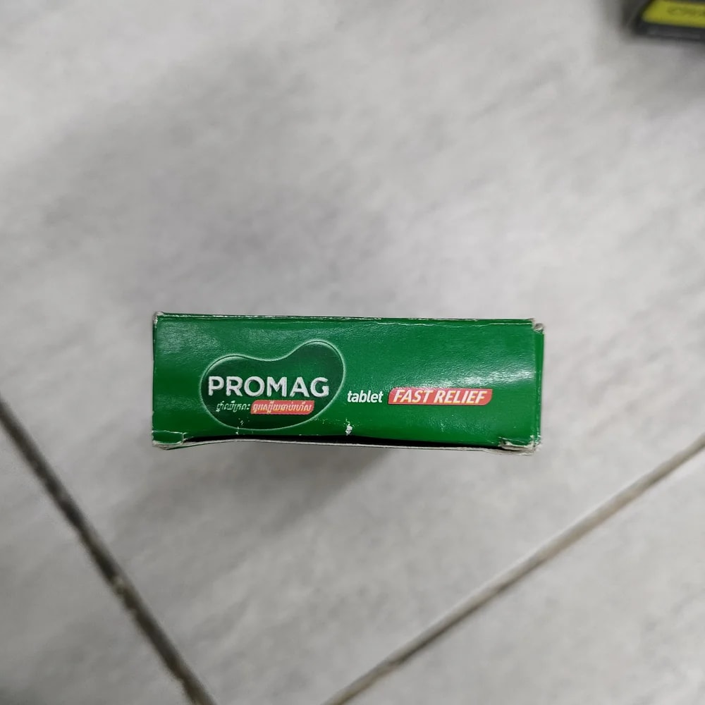 Promag Hydrotalcite 200 mg / Magnesium Hydroxide 150 mg / Simethicone 50 mg per chewable tablet - Depot De Pharmacie "A" Kim Houy
