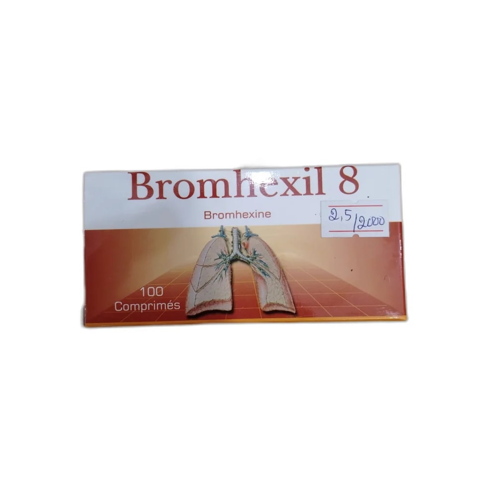 Bromhexil 8 mg - PHARMACIE LA BELLE PHARMA