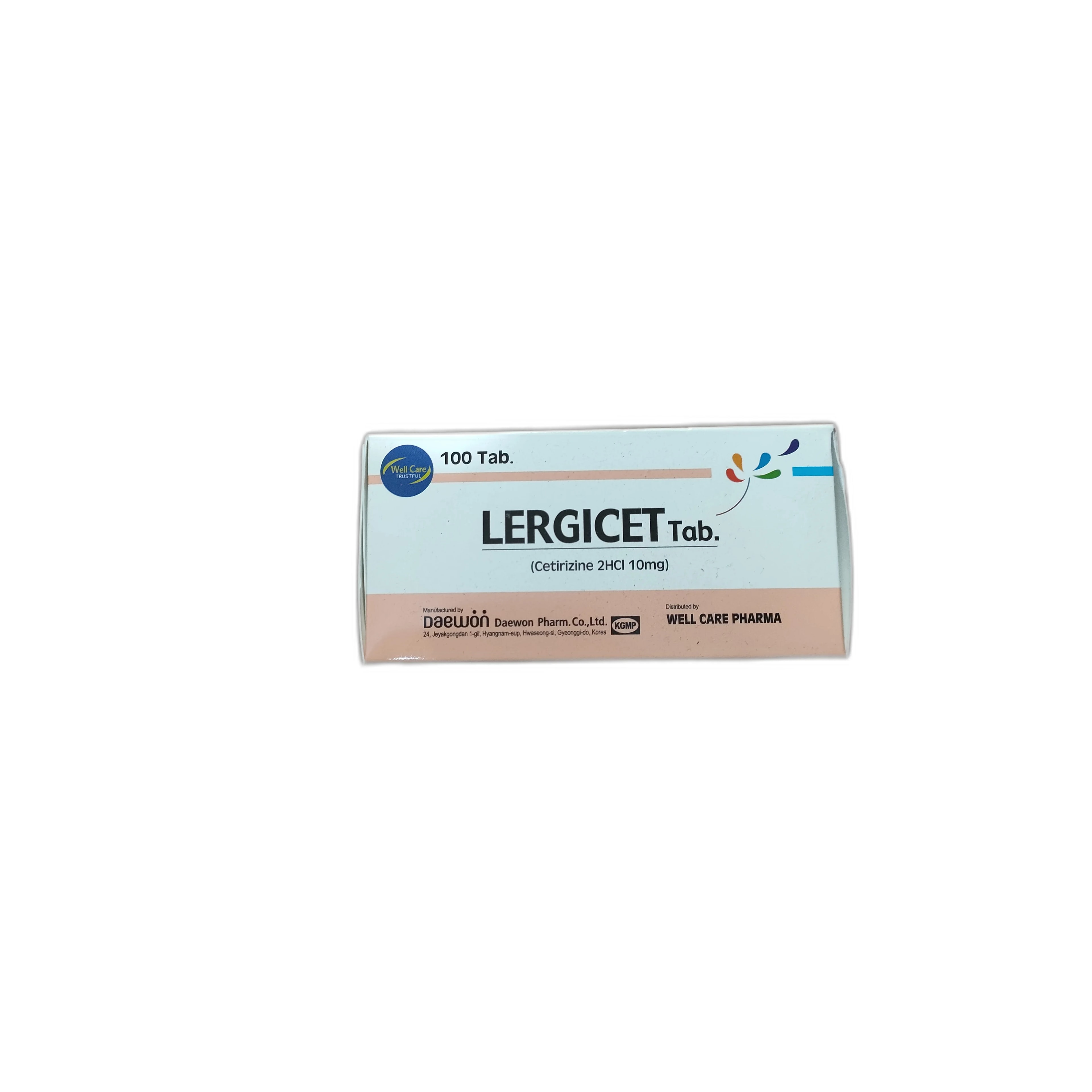 Lergicet 10mg - ឱសថស្ថាន សិរីមង្គលថ្មី