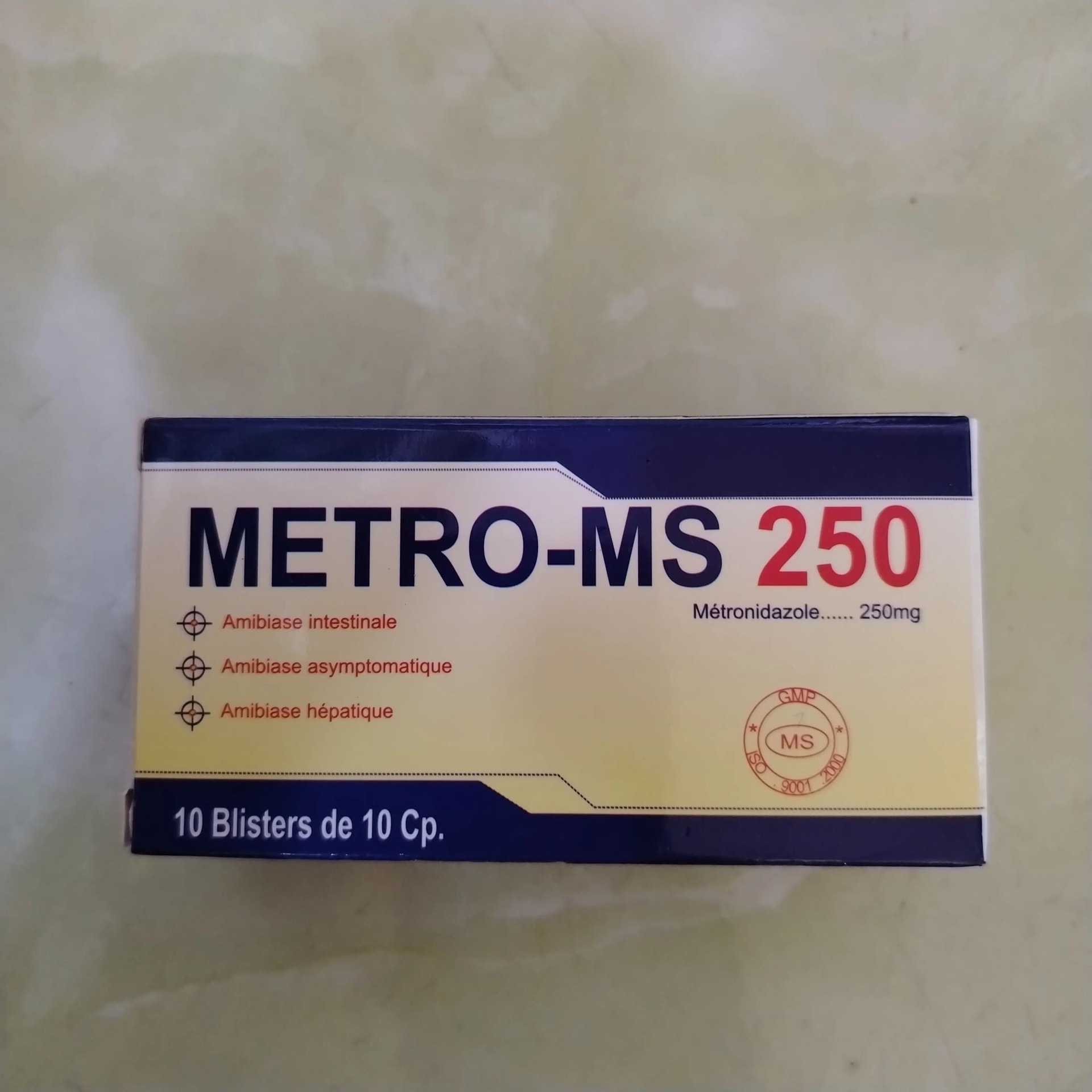 Metro-MS 250 250mg - Phal Cham Rouen
