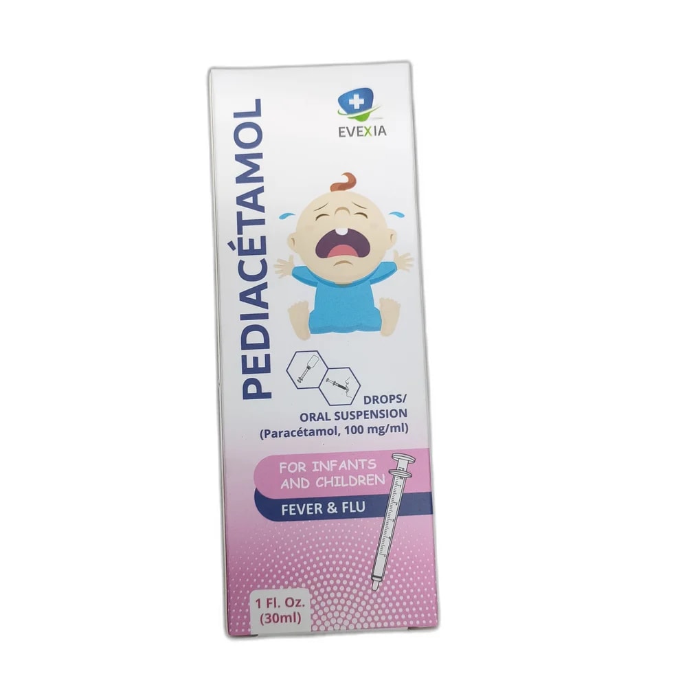 Pediacetamol 100 mg/ml - Depot De Pharmacie "A" Kim Houy