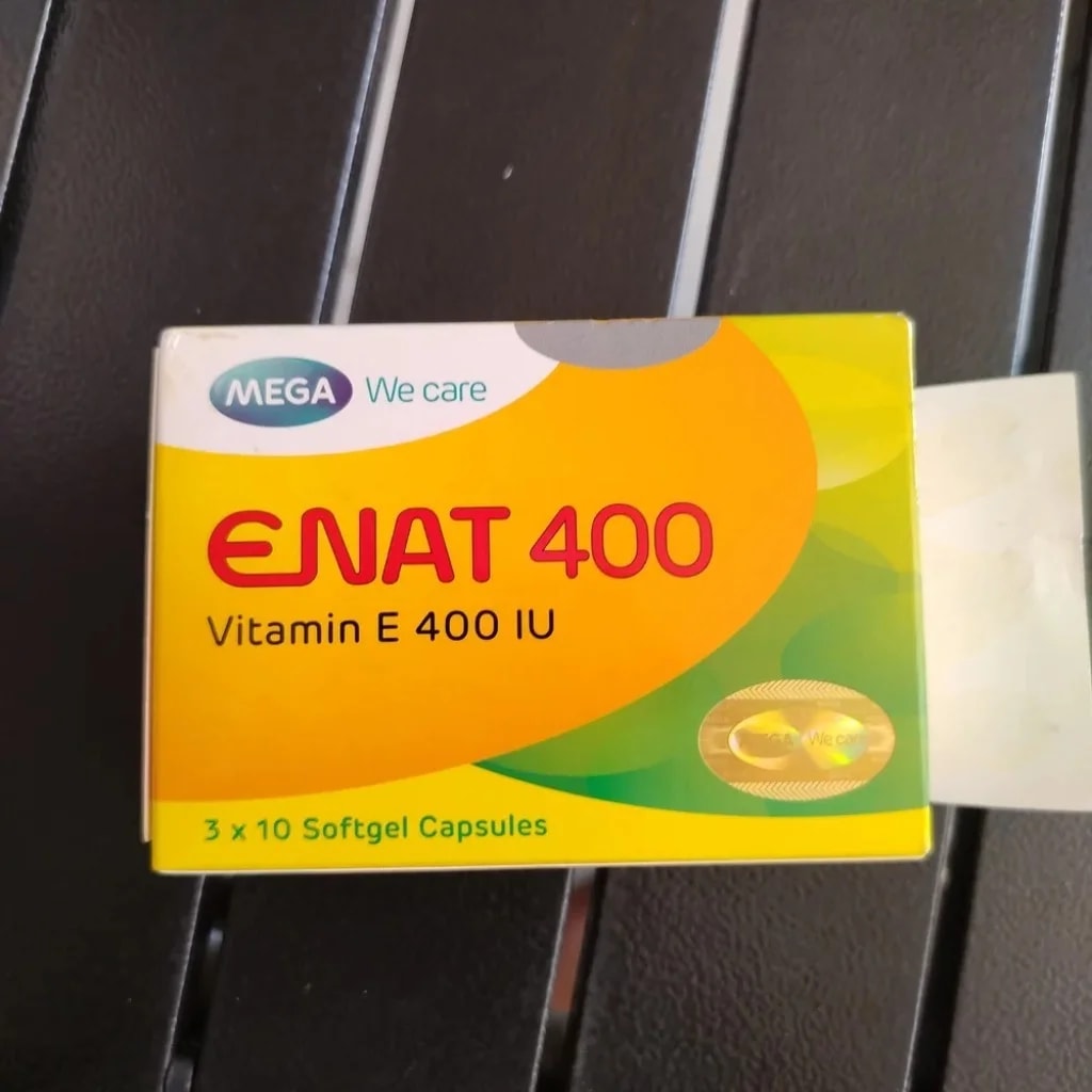 Enat 400 Vitamin E 400 IU per soft capsule - CHEANIMUL PHARMACY