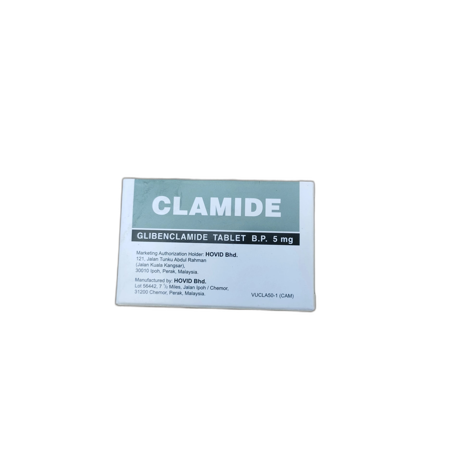 Clamide 5mg 5mg - PHARMARCY DARA RAKSMEY KOK CHAMBOK