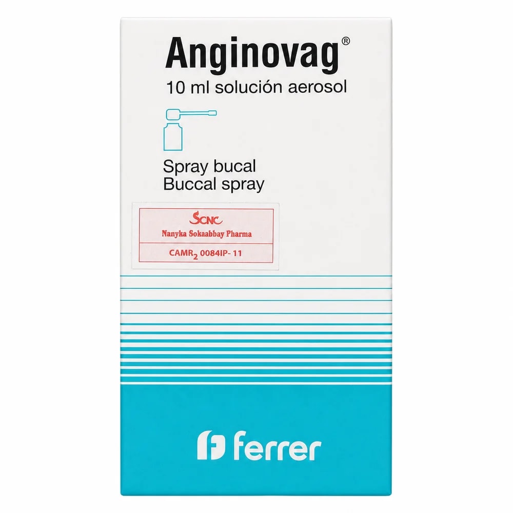 Anginovag Buccal spray 10 mL - Preah Chan Tep Pharmacy 