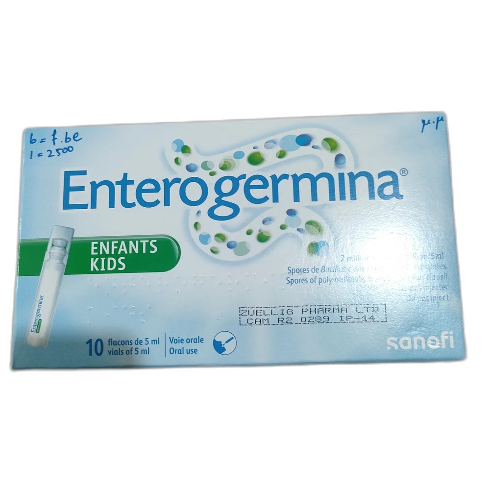 Enterogermina 2 billion spores / 5 ml - Reachvong Pharmacy