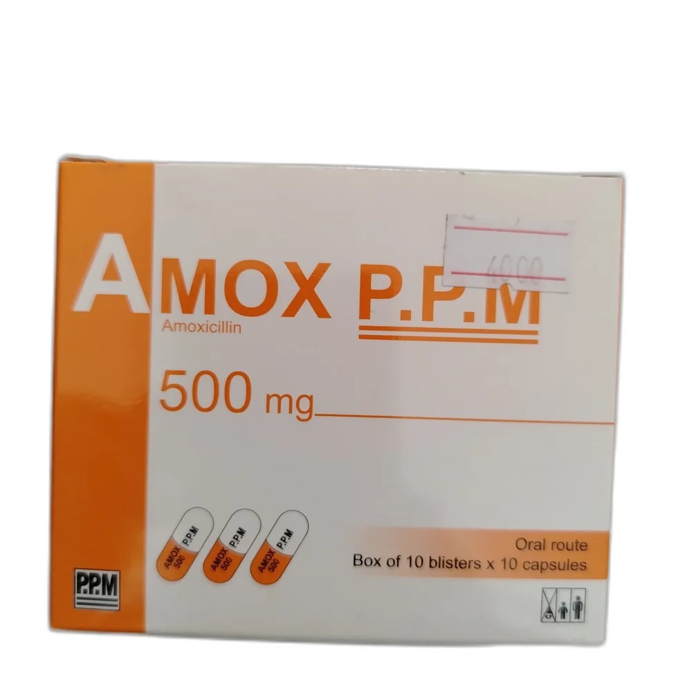 Amox P.P.M 500 mg - Oudom Puthik Pharmacy