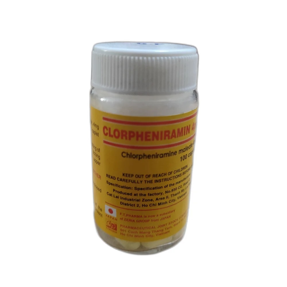 Clorpheniramin 4 mg - Reachvong Pharmacy