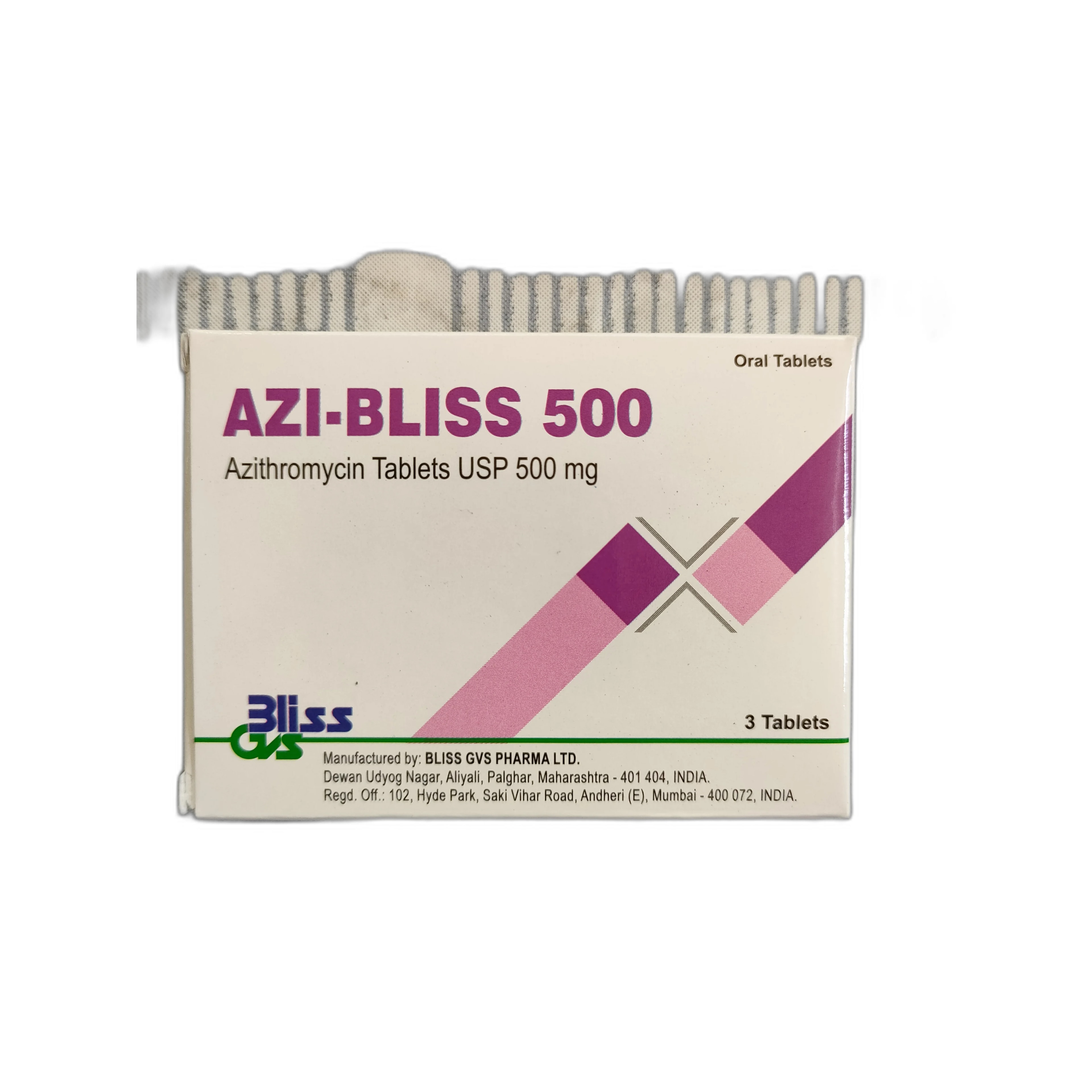 Azi-bliss 500 500 mg - PRONETH PHARMA PHARMACY