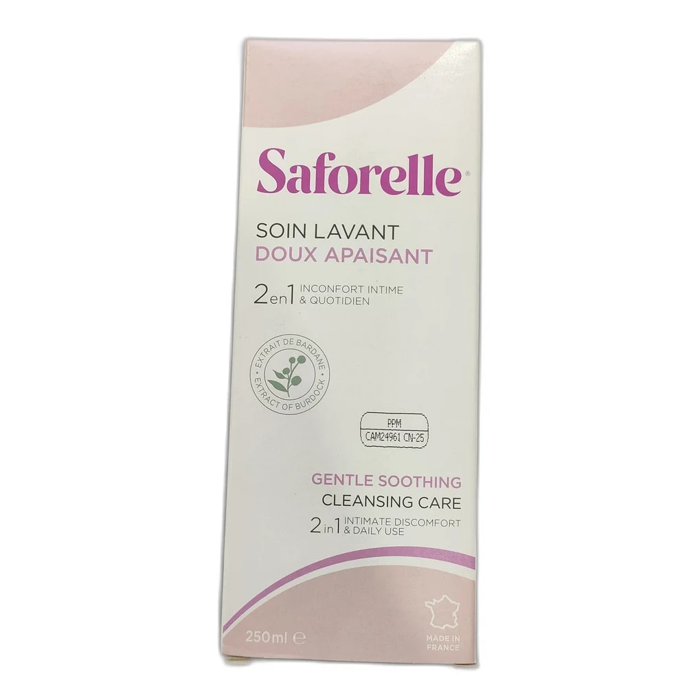 Saforelle Soin Lavant Doux Apaisant 250 ml - PHARMACIE MONGKUL
