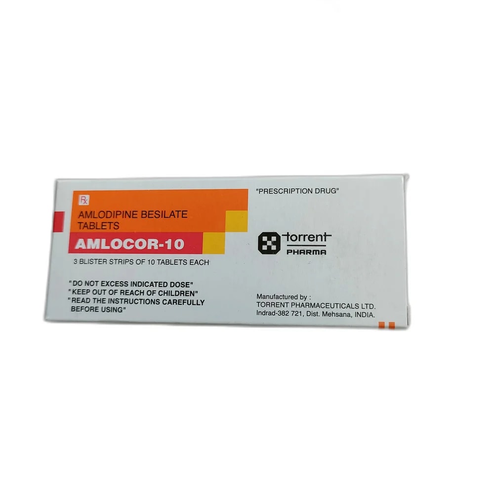 Amlocor-10 10 mg - MEY PHARMA PHARMACY