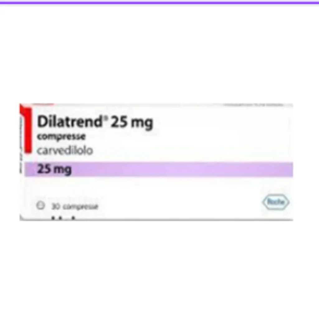 Dilatrend 25mg (Carvedilol) 25mg - Phnom Penh Care Pharmacy 2ND Floor / Under CENTRAL HOSPITAL
