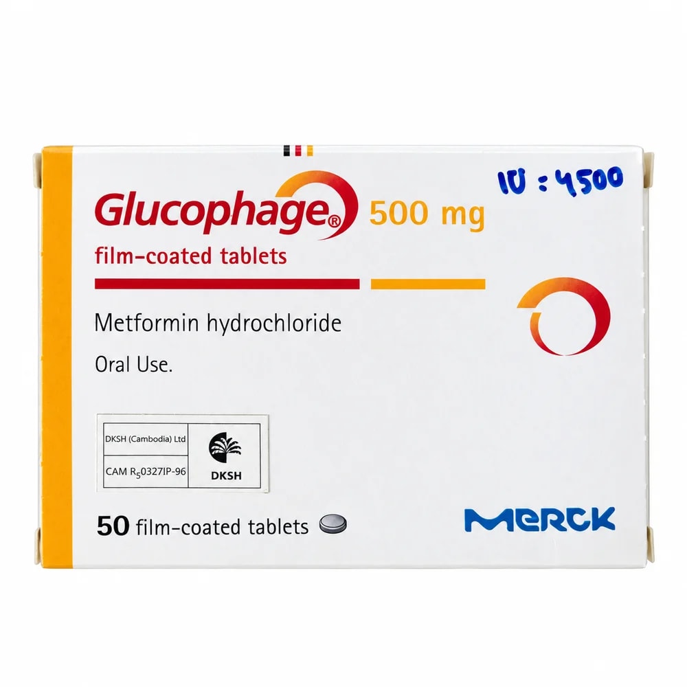 Glucophage 500 mg - Sann Sopheachenda Pharmacy
