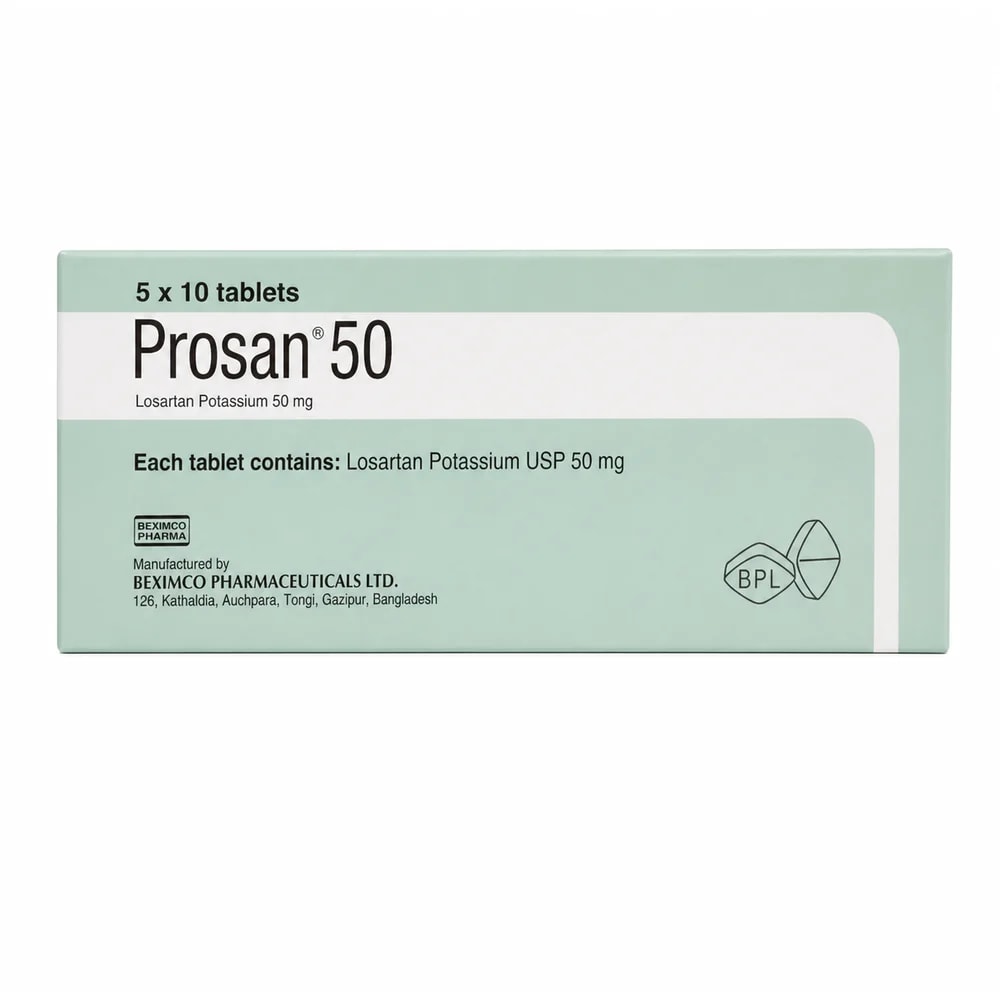 Prosan 50 mg - Preah Chan Tep Pharmacy