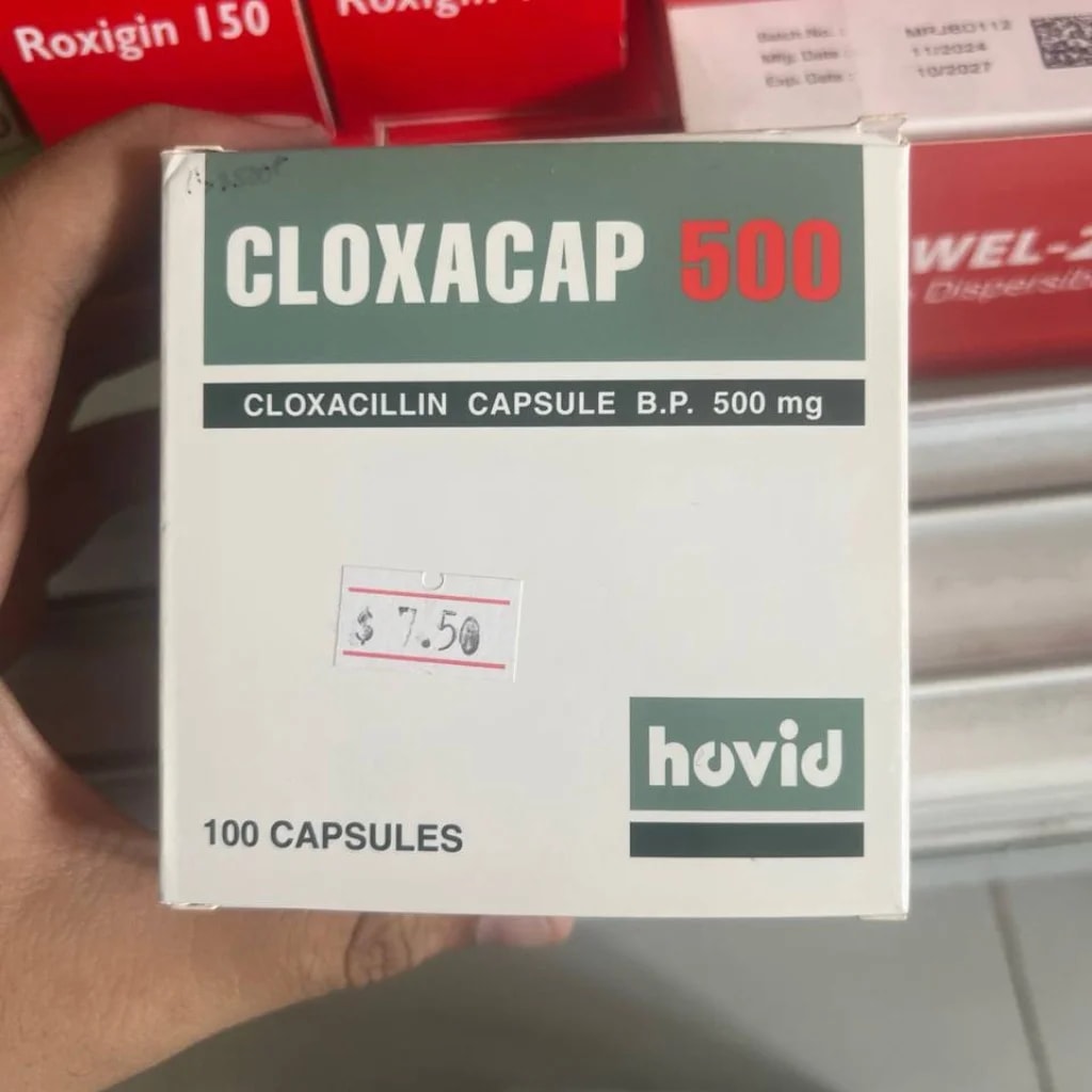 CLOXACAP 500 Cloxacillin B.P. 500 mg - SETHIKA CARE Pharmacy