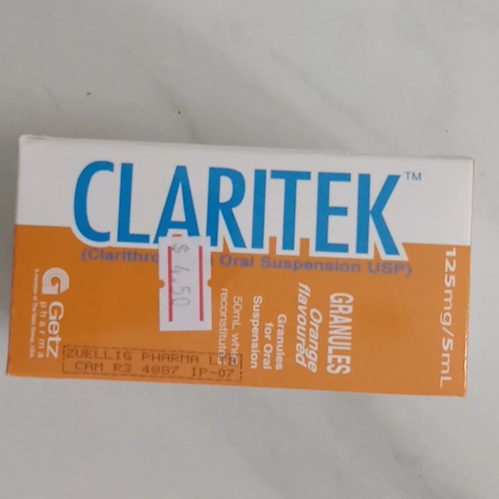 Claritek 125mg / 5mL