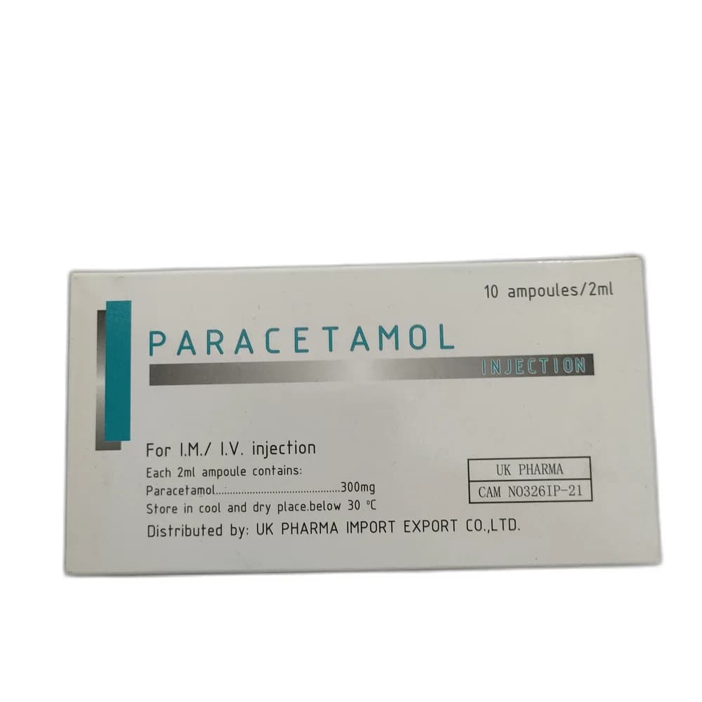 Paracetamol Injection 300 mg / 2 ml