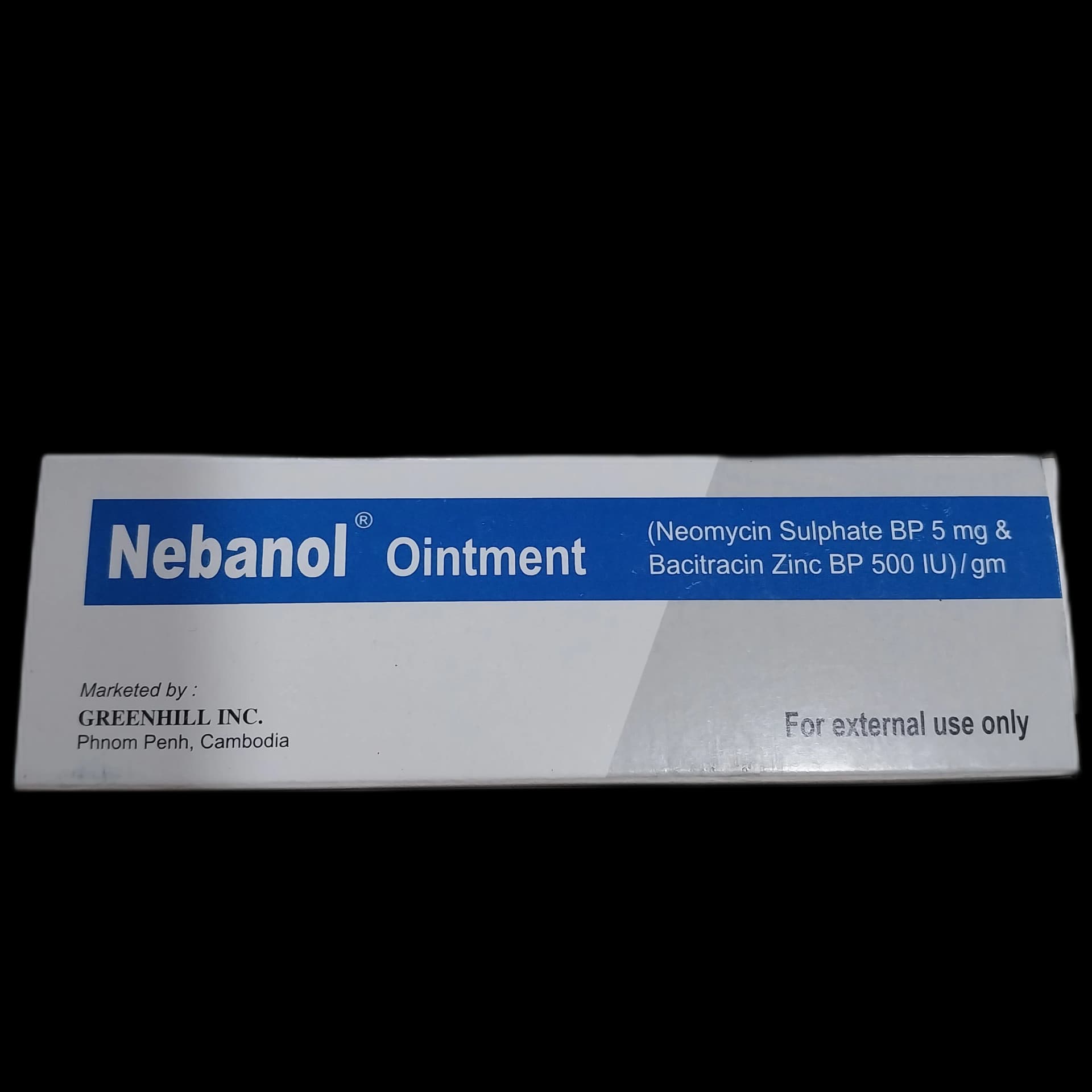 Nebanol Ointment Neomycin 5mg/g + Bacitracin 500 IU/g ointment