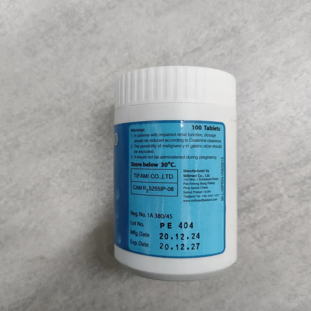 Cimetidine 400 Tifami 400 mg