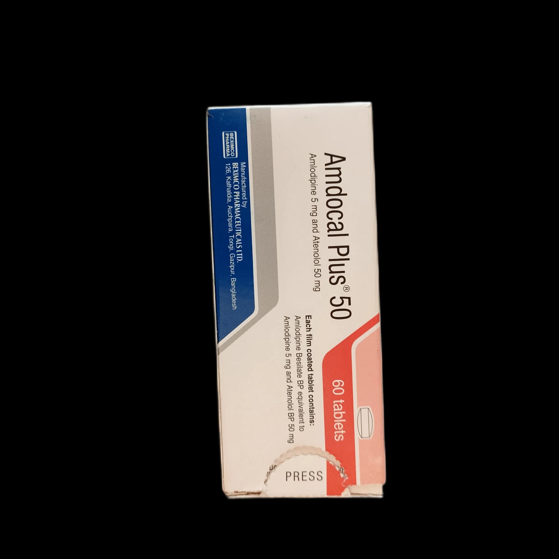 Amdocal Plus 50 5mg/50mg