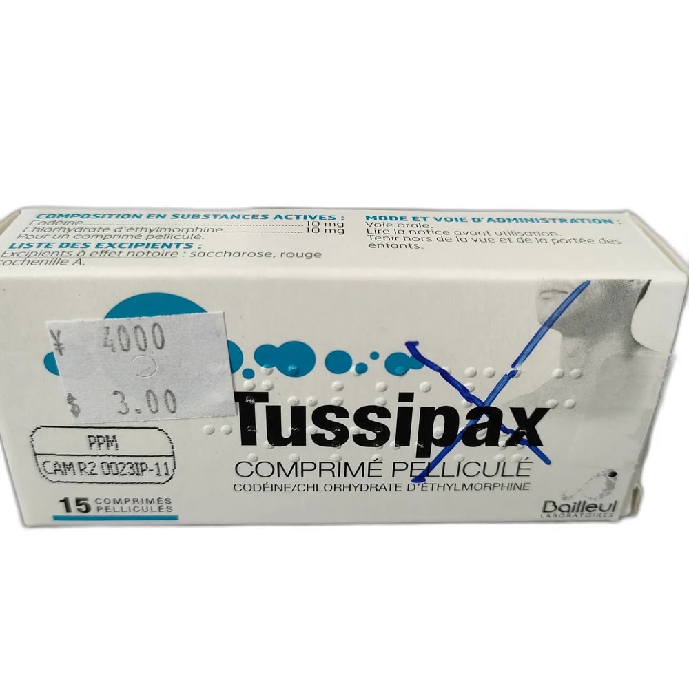 Tussipax 10 mg / 10 mg - PHARMACY PONLEU AOSOT