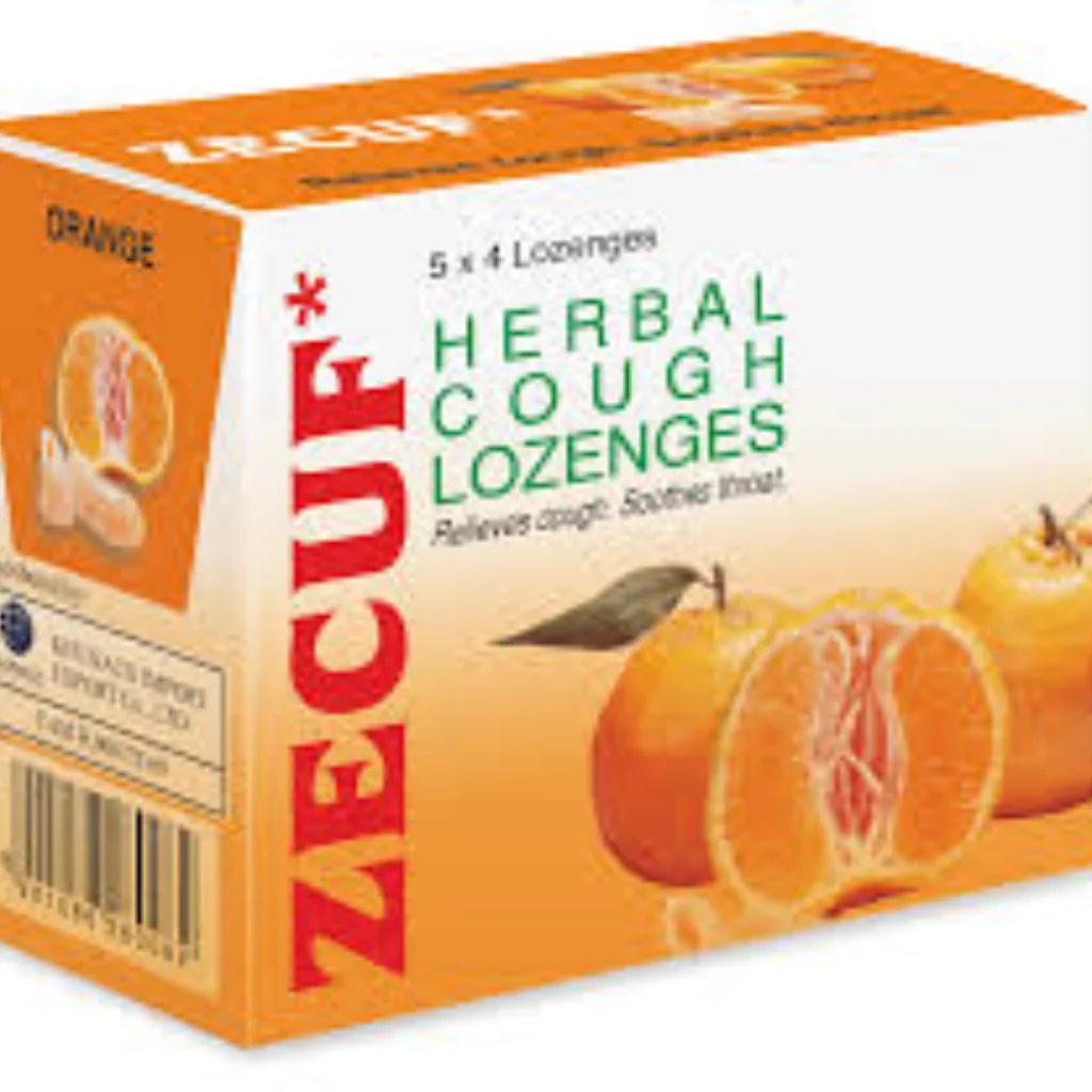 Zecuf Herbal Cough Lozenges (Orange) Lozenges - α±ααααααΆααααααααααααα