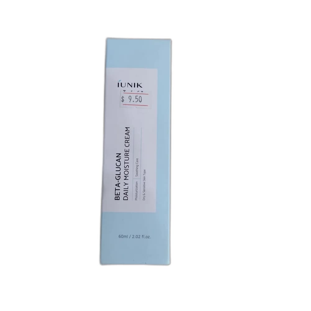 iUNIK Beta-Glucan Daily Moisture Cream Beta-Glucan 60,000 ppb
