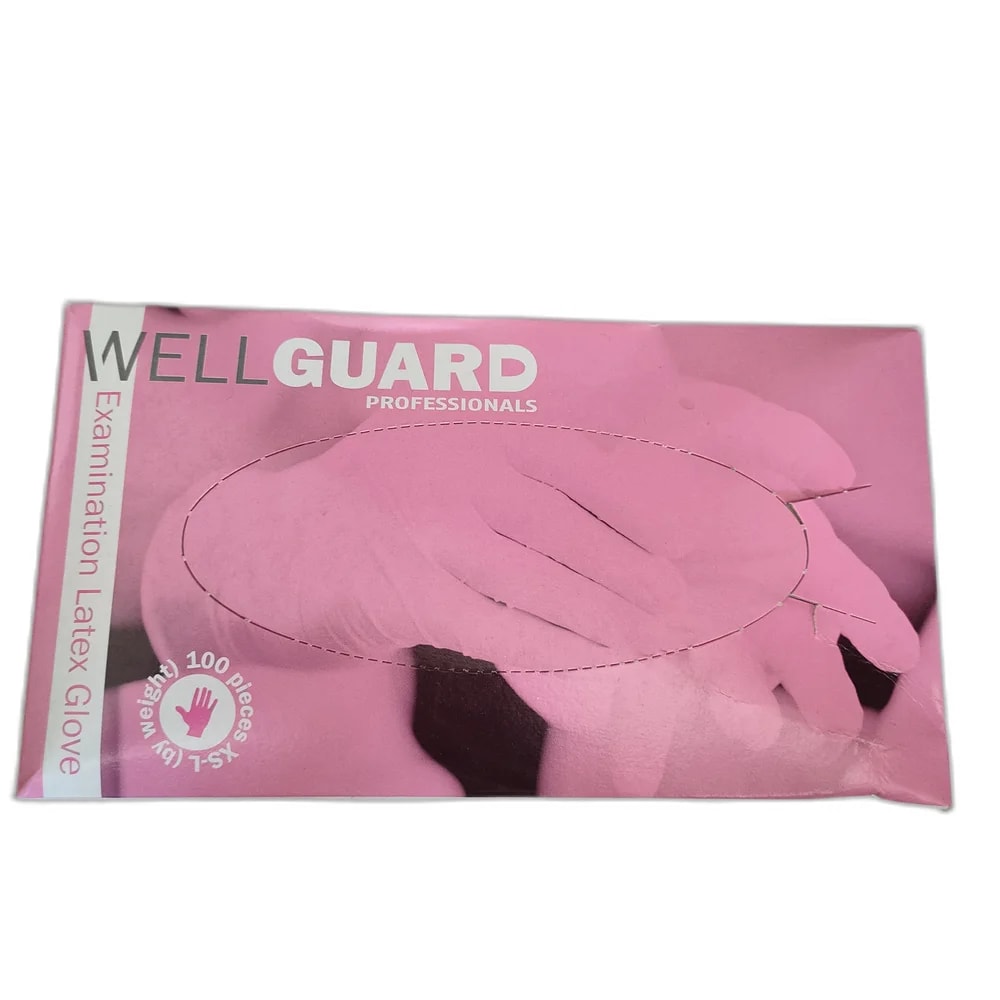 WellGuard Professionals Examination Latex Glove - PHARMACIE PUNLEU SOKPHEAP II