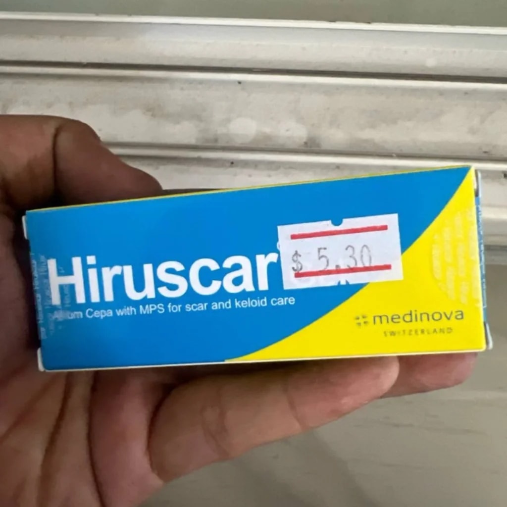 Hiruscar Gel 7g - SETHIKA CARE Pharmacy