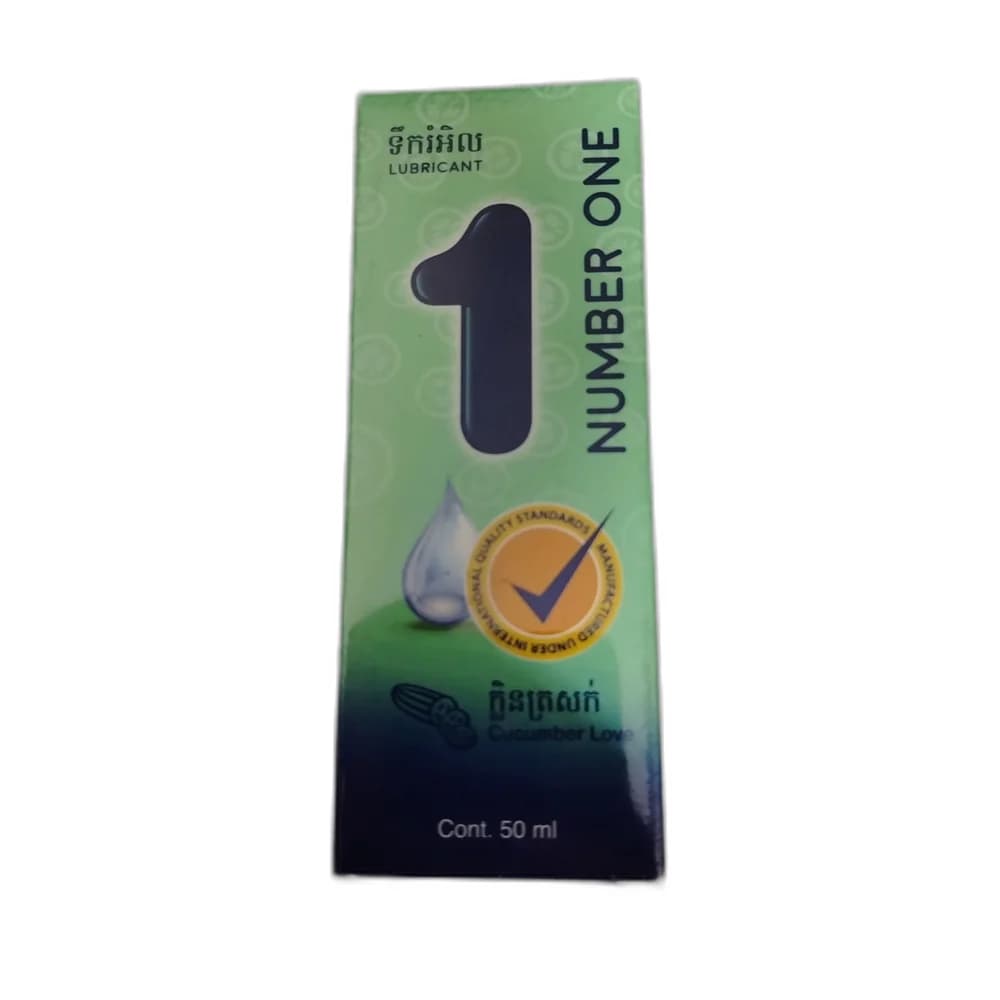 Number One Lubricant Cucumber Love 50ml