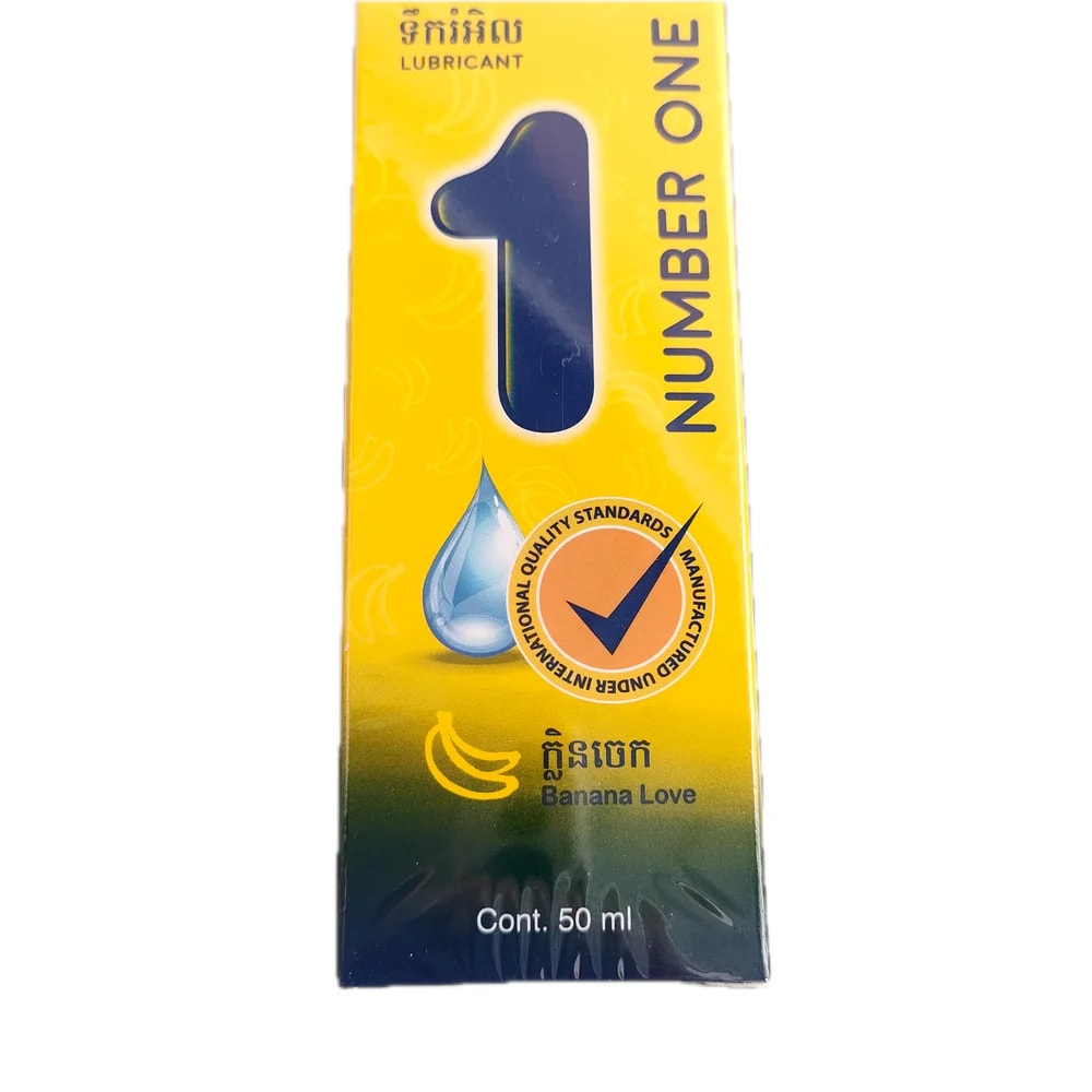 Number One Lubricant Banana Love 50 ml - Preash Khan Pich I Pharmacy