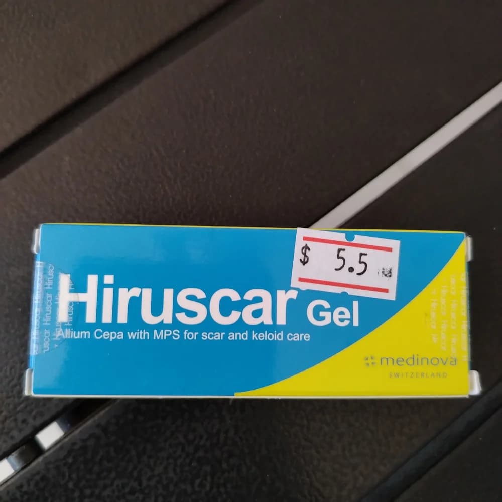 Hiruscar Gel Not available