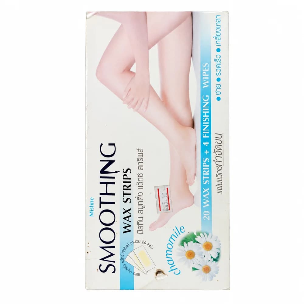 MISTINE Smoothing Wax Strips Chamomile 20 strips