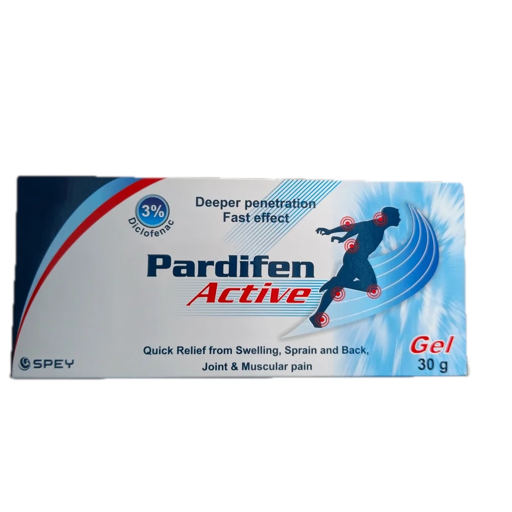 Pardifen Active 3% (30 g) - Morhachun Pharmacies