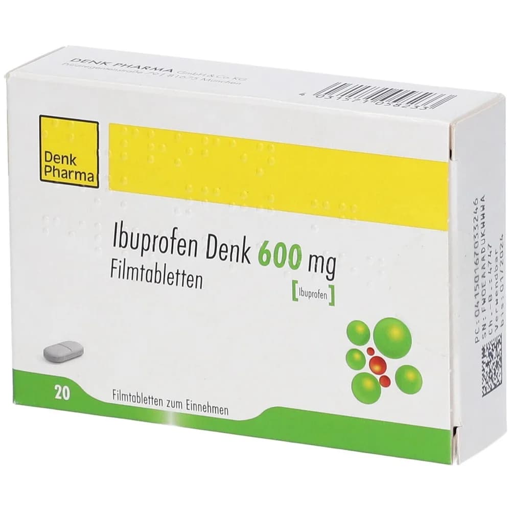 Ibuprofen Denk 600 mg