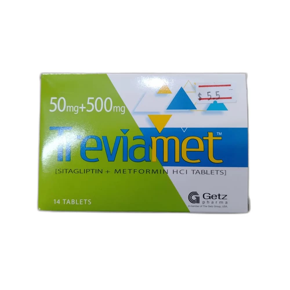 Treviamet 50 mg / 500 mg